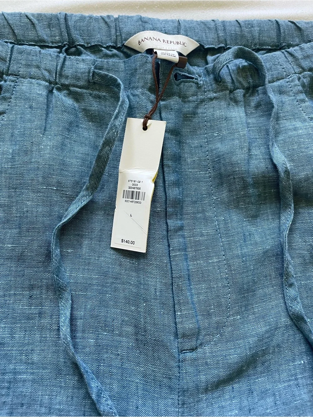 Banana Republic Wide-Leg Linen Pants